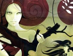 俄罗斯Nastia&nbsp;Zabrodina插画作品欣赏