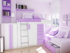 50例漂亮的青少年卧室布局设计