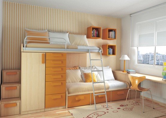 50例漂亮的青少年卧室布局设计