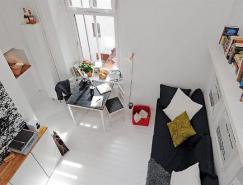 国外一套小户型公寓装修设计