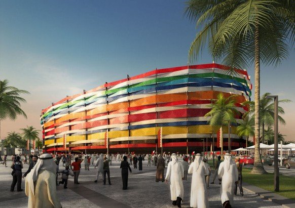 卡塔尔申办2022年世界杯球场效果图欣赏