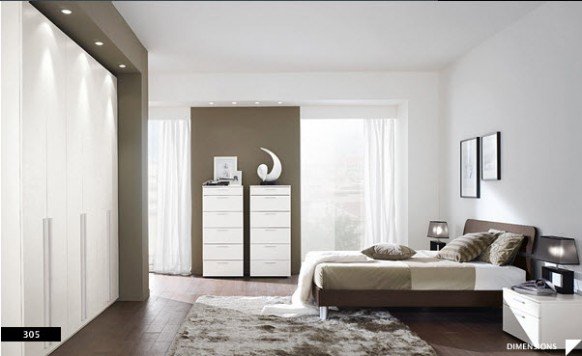 17个非常漂亮的现代风格卧室设计
