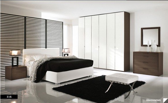 17个非常漂亮的现代风格卧室设计