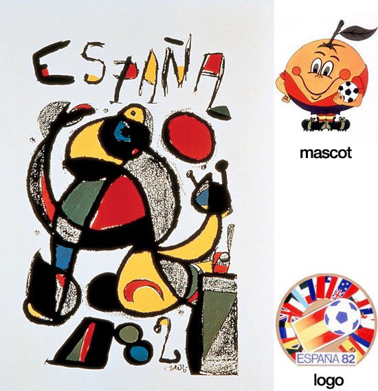 FIFA世界杯: 海报、吉祥物、标志设计(1930-2010)