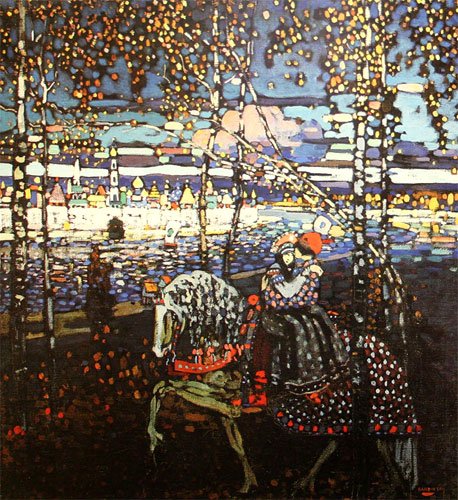 现代抽象派艺术大师瓦西里·康定斯基(Wassily Kandinsky)
