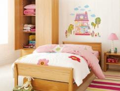 漂亮的儿童房间墙贴装饰