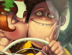 Denis&nbsp;Zilber插画作品欣赏