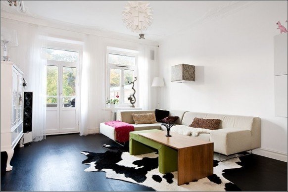 来自瑞典的一套安逸、舒适的家