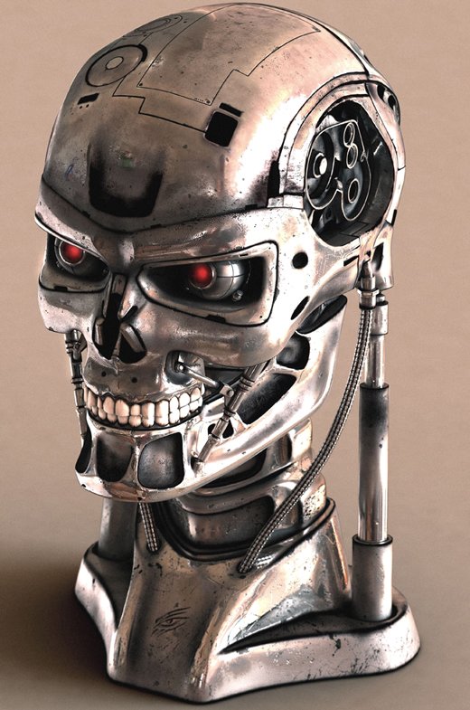 40个超酷3D机器人艺术作品