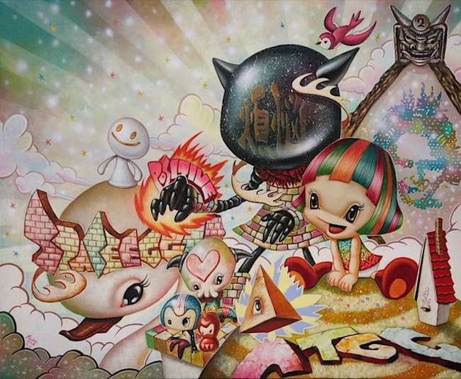 上野阳介(Yosuke Ueno)超现实主义绘画作品