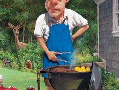 美国插画家C.F.&nbsp;Payne艺术作品