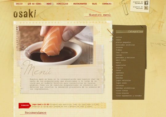 40个国外美味餐厅网站欣赏