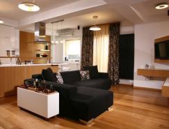 国外一所时尚现代公寓室内设计