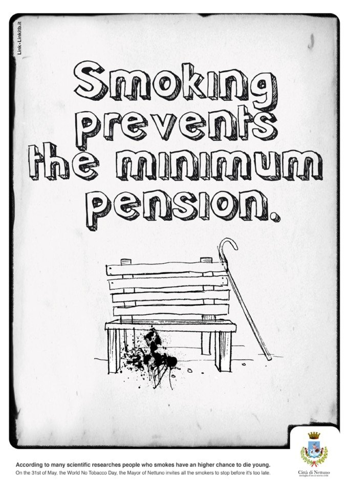反吸烟创意广告设计