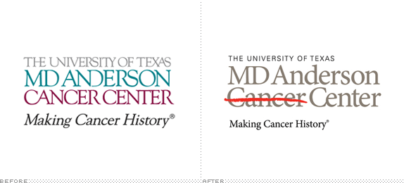 让癌症成为历史：美国德州大学MD安德森癌症中心启用新标识
