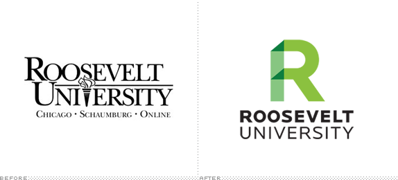 罗斯福大学(Roosevelt University)标识更新