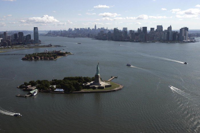 航拍摄影欣赏：鸟瞰纽约