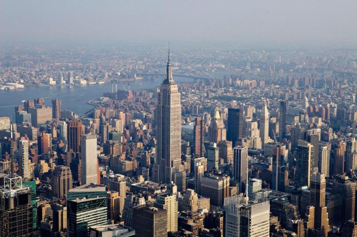 航拍摄影欣赏：鸟瞰纽约
