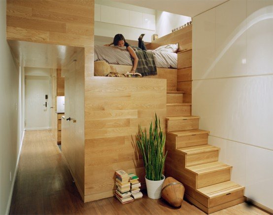 空间的充分利用：小公寓室内设计