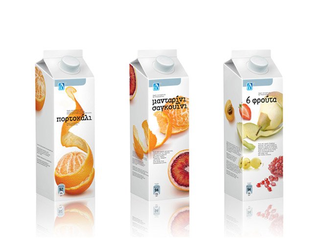 21款国外果汁包装创意设计