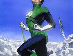 30张漫画人物绿灯侠(Green&nbsp;Lantern)插画作品