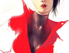 19张漂亮的女孩插画欣赏