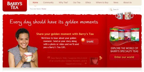 30个国外茶叶品牌网站设计