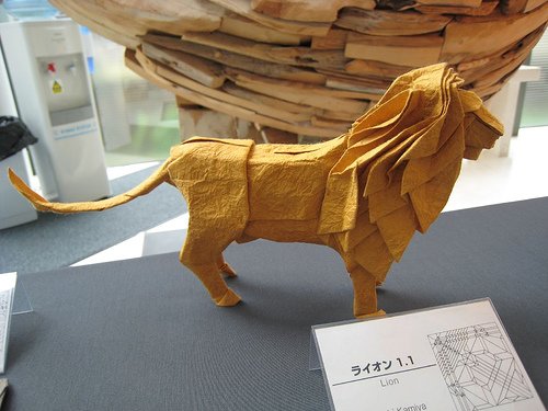 40个漂亮的折纸动物艺术