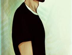 30张精美的人物肖像插画作品