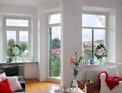 来自瑞典明亮简洁的公寓设计