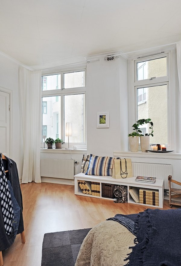 来自瑞典明亮简洁的公寓设计