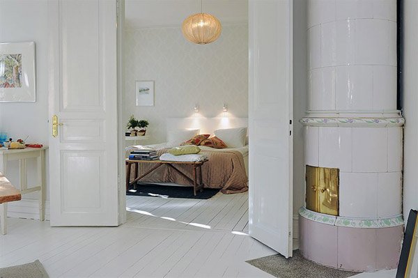 全明设计 自然采光：北欧简约风格94平米公寓设计