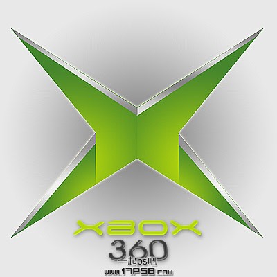 PS制作质感XBox360图标鼠绘教程