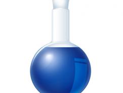 Photoshop制作一个盛有蓝色液体的玻璃容器