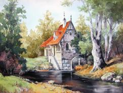 俄罗斯Vasily&nbsp;Yarmin绘画作品欣赏