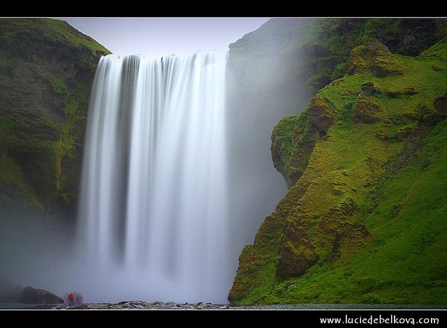壮观的瀑布摄影图片欣赏