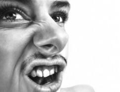 Melissa&nbsp;Cooke黑白肖像画作品