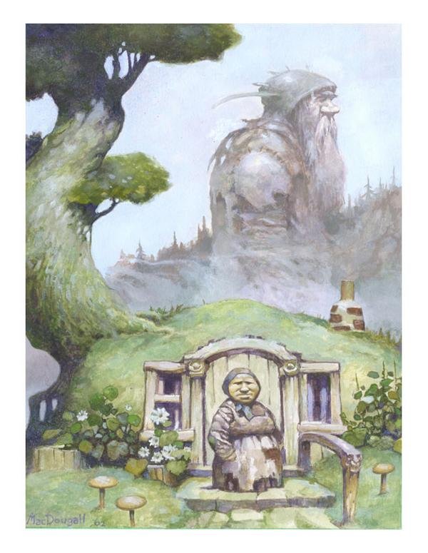 Larry MacDougall幻想插画艺术