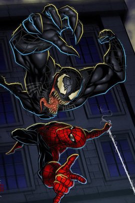 蜘蛛侠反派“毒液”(Venom)插画欣赏