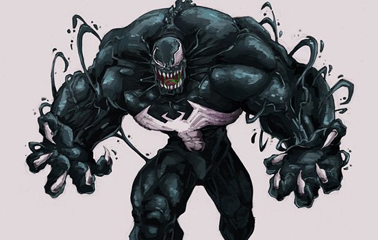 蜘蛛侠反派“毒液”(Venom)插画欣赏