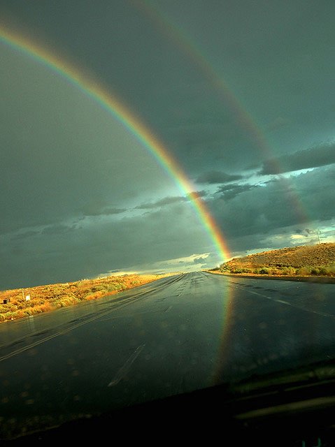 漂亮的彩虹摄影作品