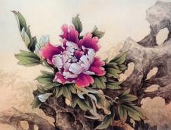 申伟工笔画欣赏