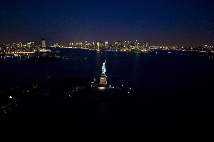 Jason Hawkes镜头下的纽约夜景