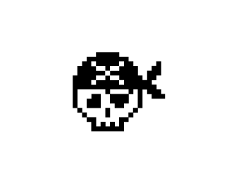标志设计元素运用实例：海盗和忍者