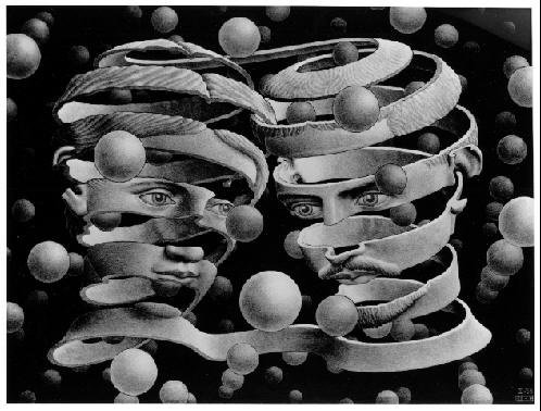 错觉图形大师M.C.Escher