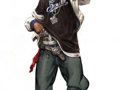 Arnold&nbsp;Tsang人物设定插画