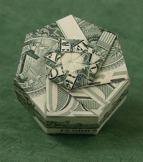 美元大变身：Won Park美丽的折纸艺术