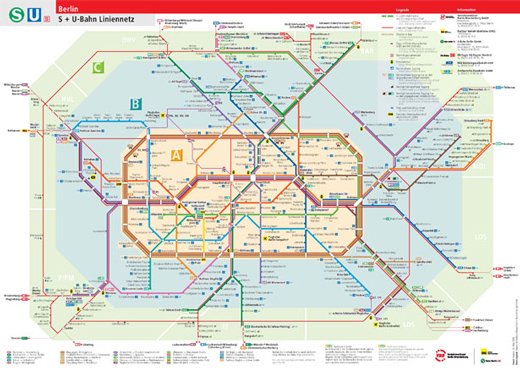 世界各地城市地铁线路图设计