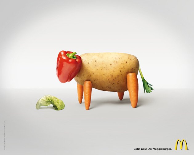 创意食品平面广告集锦