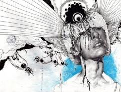 Iain&nbsp;Macarthur铅笔画作品